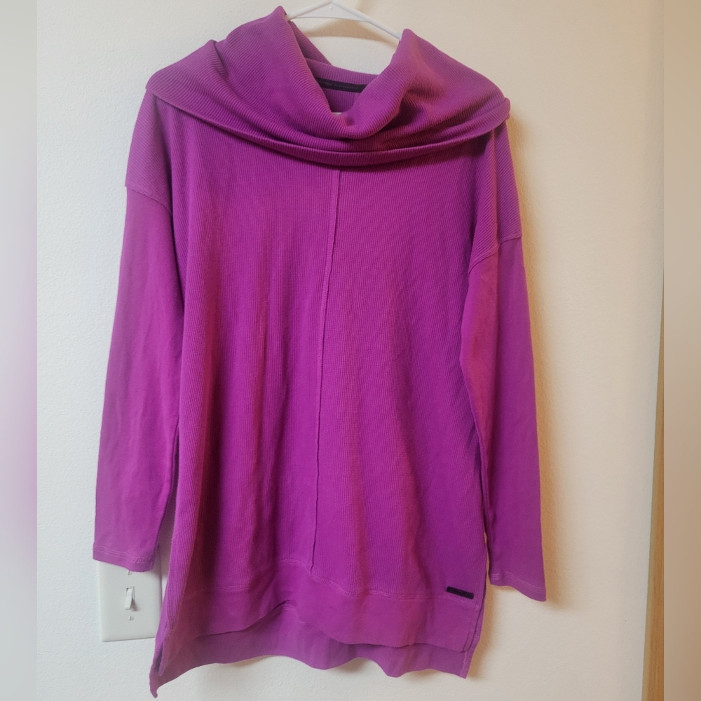 SWEATER SALE! $10 Calvin Klein Performance Cowl Neck Pink Sweater